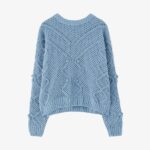 Blue Sweater Woomen