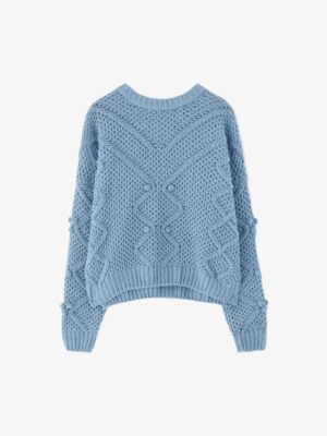 Blue Sweater Woomen