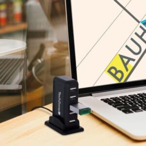 Hub TechZone, 7 puertos USB 2.0,