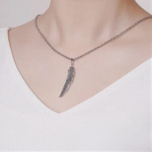 Collar Palma Acero Inoxidable