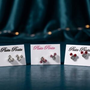 Par Troquel Mini Mouse Plata